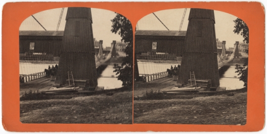 First Suspension Bridge, Minneapolis