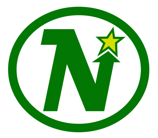 The longtime logo of the Minnesota North Stars hockey team. Public domain.