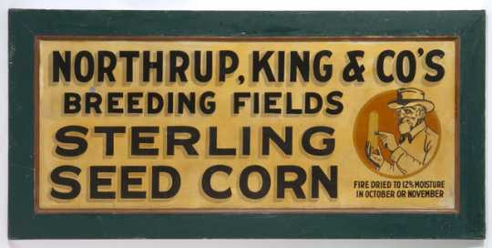 Northrup King trade sign