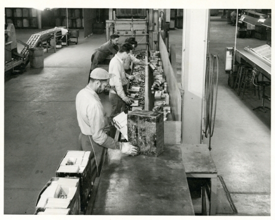  Workers on the factory line at the Twin Cities Ordnance Plant