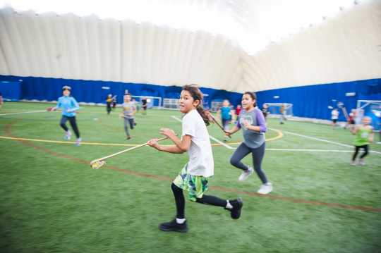 Native American Youth Get Active at the Minnesota Swarm's Lacrosse