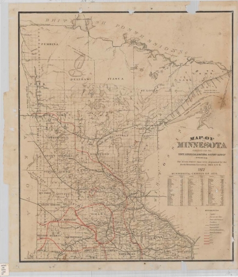 Grasshopper Plagues, 1873–1877 | MNopedia