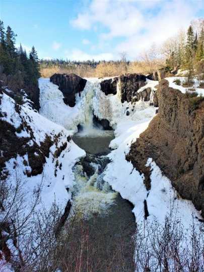 High Falls on the Pigeon River