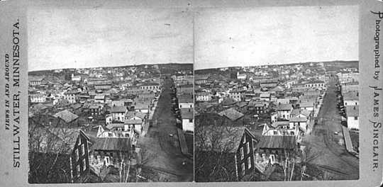 Photograph of Stillwater, circa 1885