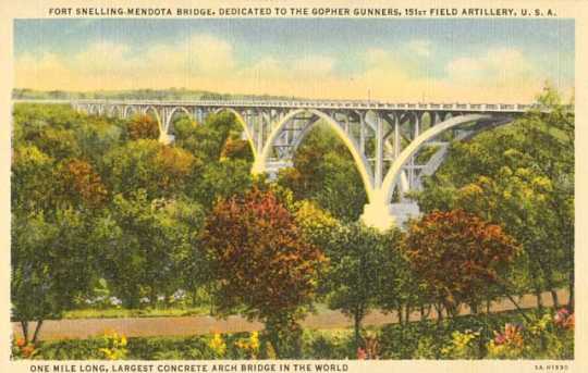 Fort Snelling-Mendota Bridge
