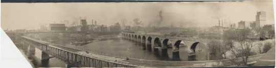 Tenth Avenue and Stone Arch Bridge, Minneapolis