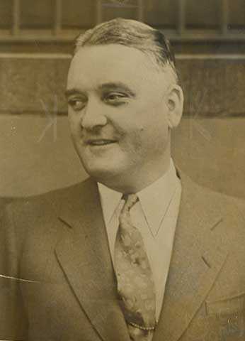 Black and white photograph of St. Paul gangster Jack Peifer, c.1936. 